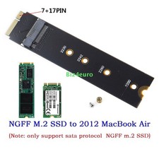 M.2 NGFF SATA SSD-Konverter-Adapter Karte für Apple 2012 MacBook Air A1465 A1466