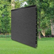 MUSTER WPC XL Sichtschutz Zaun