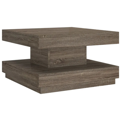 Couchtisch grau 60x60x35 - grau,