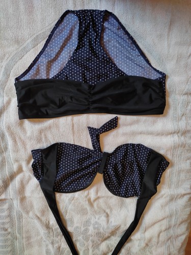 Bikinihose schwarz weiße - bikinihose,