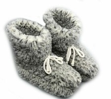 Damen Herren Hüttenschuhe