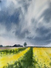  Originales Gemälde, Aquarell