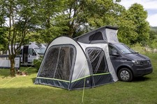 Sonnensegel mit Front- und Seitenwänden 320x240cm Busvorzelt Campingbus Vorzelt