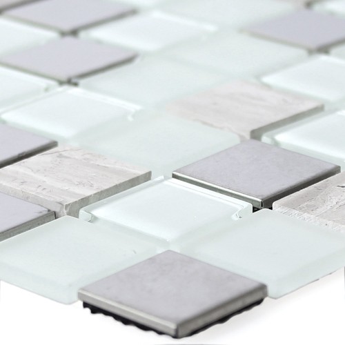 Glas naturstein edelstahl - naturstein,