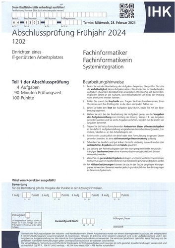 Original ihk abschlussprüfung - original,