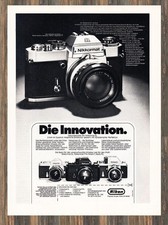 Nikon Nikkormat EL - Reklame Werbeanzeige Original-Werbung 1973