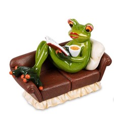 Froschfrau Feierabend auf