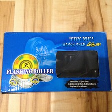 Fersenroller , Funroller, zum Anschnallen, mit Lichteffekt, verstellbar