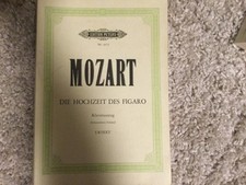 Klavierauszug Mozart Die