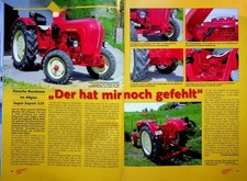 Schlepper Post 02/2016 Porsche Super Export 329 in einer seltenen Vorstellung au