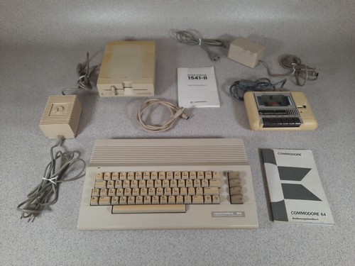 Commodore c64 komplettset - c64, komplettset,