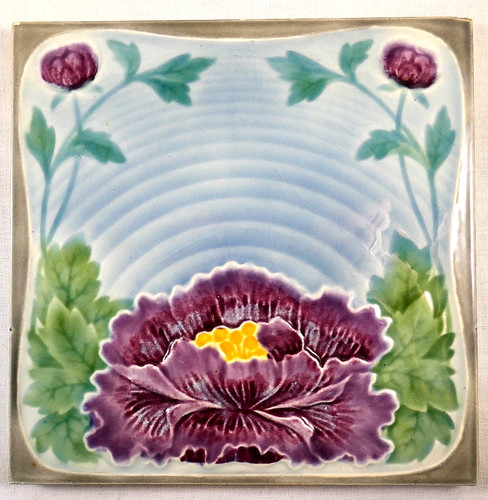 Jugendstil fliese kachel - jugendstil, /