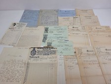 Konvolut Rechnungen Quittungen Lieferscheine Essig,- Spritwaren Leipzig #25B656