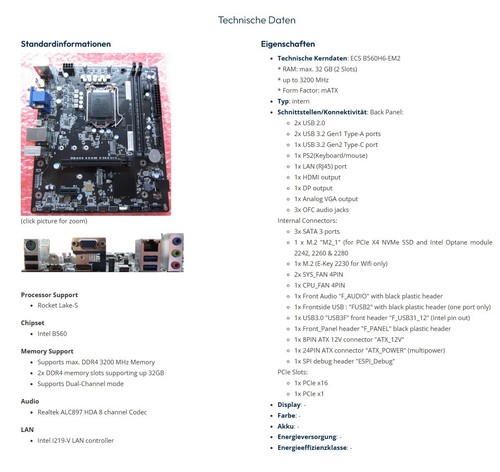 Medion mainboard ecs - mainboard,
