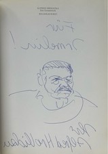 [ Unikat : Widmungsexemplar mit Orig.-Zeichnung ] Alfred Hrdlicka  Das Gesamtwe