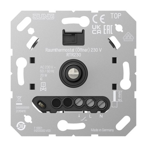 Jung raumthermostat rtr 230 - raumthermostat,