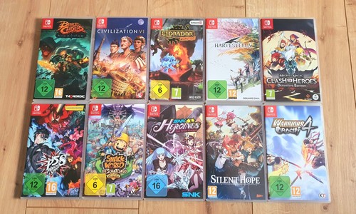 Nintendo switch spielesammlung - nintendo,