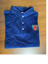 Original GUCCI Kids Polo-Shirt Blau Gr. 10 (140 cm)