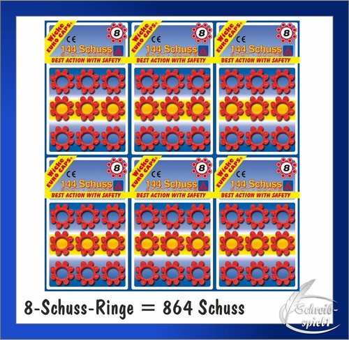 864 schuss 8er - 8er, munition
