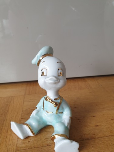 Donald duck porzellan figur - duck,