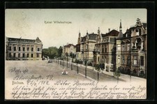 Bochum, Kaiser Wilhelmstrasse, Ansichtskarte 1902 