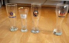 3 Weizenbiergläser 0,5 Liter