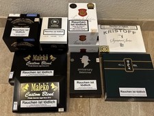 Schöne Zigarrenkisten Set, 9 Stk Holztruhen Sammler