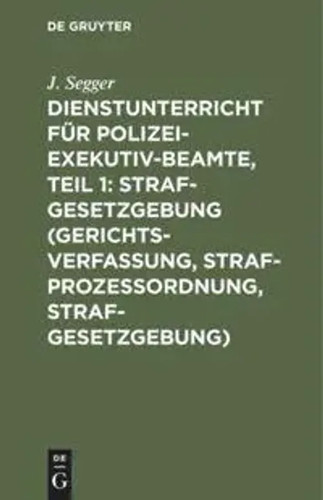 Segger dienstunterricht - segger, |