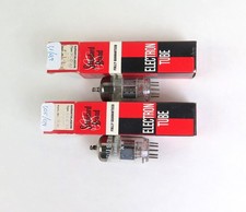 2x Standard ECC83 / 12AX7 / RFT / same Code / declined O-Getter / Röhre / Tube