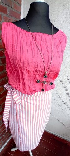 Handgenäht bluse top - ,