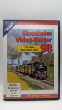 Eisenbahn Video Kurier 98 - 125 Jahre Bäderbahn Molli DVD Dampflok