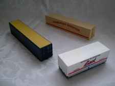  H0  2x Container 40 + 1x Wechselbrücke 