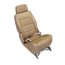 Ledersitz hinten Mitte 2. Reihe Ford Galaxy I Einzelsitz Leder gelocht beige