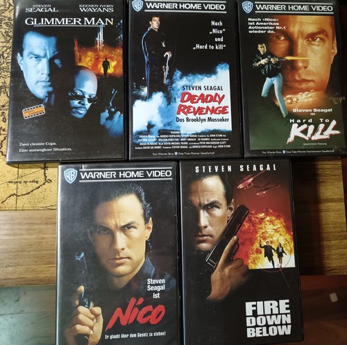 Vhs set steven seagal - steven,