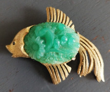 seltene Hobé Fisch-Brosche