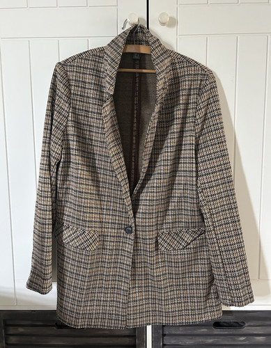 Karierter damen blazer - karierter,