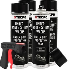 4x TECPO UNTERBODENSCHUTZ
