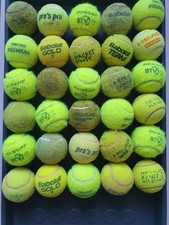 Tennisbälle verschiedene