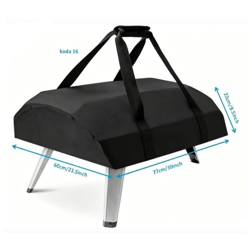 Schwarze 210d pizzaofen - schwarze,