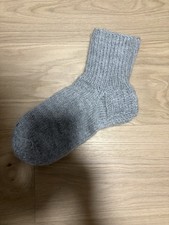 Handgestrickte Socken