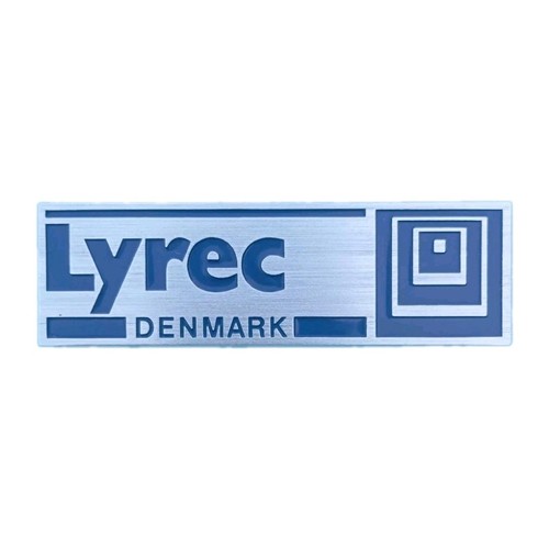 Original lyrec namensschild - lyrec,