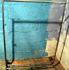 kleiderständer - profi - zusammenklappbar - metall - chrom - gebraucht