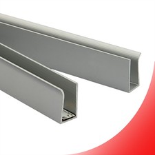 Led aluprofil g03 glaskanten - led,