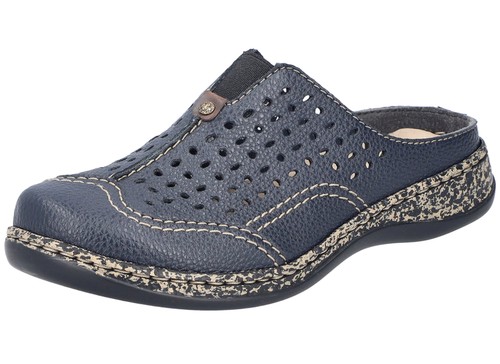 Rieker damen clogs gummizug - damen,