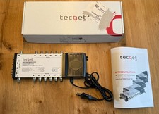 tecget sat multischalter 5/12 Multiswitch 22 kHz OVP Handbuch Neuwertig 5 - 12