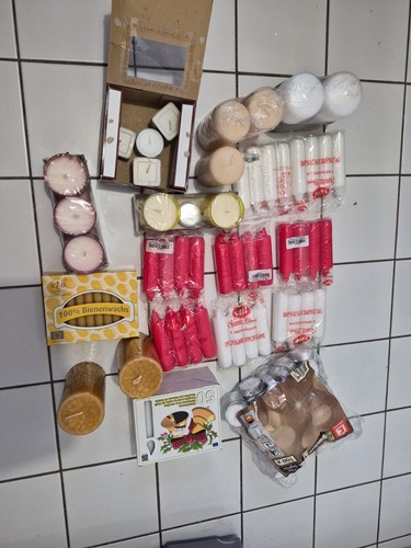 Kerzen stumpenkerzen paket - kerzen,