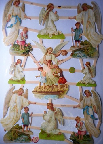 Glanzbilder engel kinder - glanzbilder,