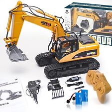 RC Ferngesteuerter Kettenbagger Bagger + Holzgreifer voller Funktion Huina 1550+