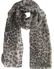 Chiffontuch Schal Stola Abendkleid Tuch Chiffonschal Bolero einfarbig Blumen Leo