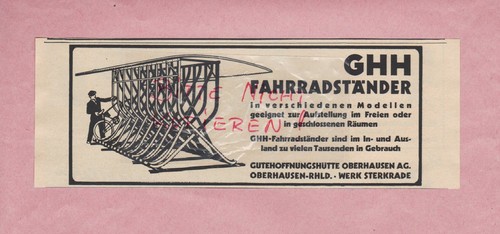 Oberhausen werbung 1936 - werbung,